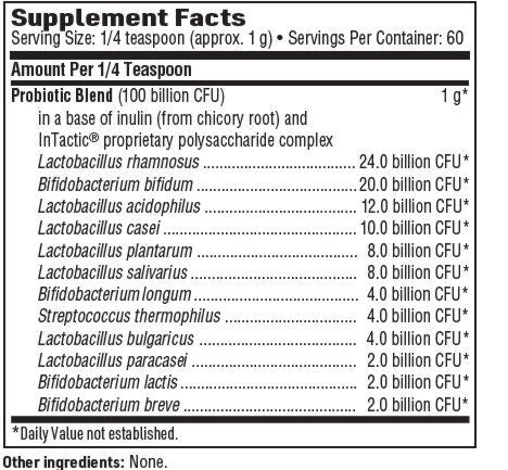 Full Spectrum Probiotic - (60G POWDER)