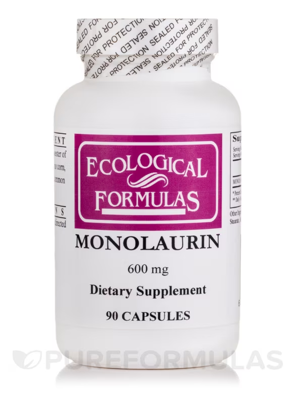 Monolaurin 600 mg - 90 Capsules